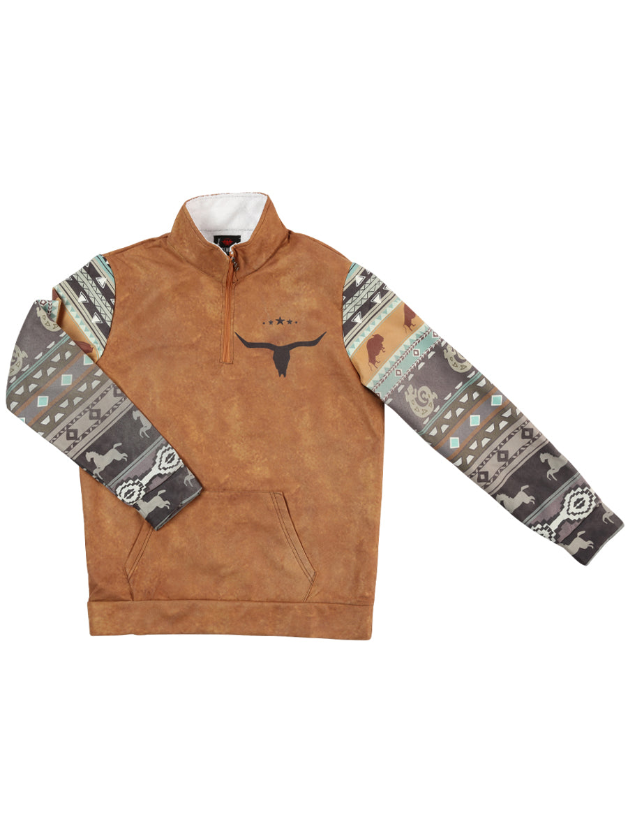 Chaqueta El General Western Wear Syg-2819 Tela Camel 702056