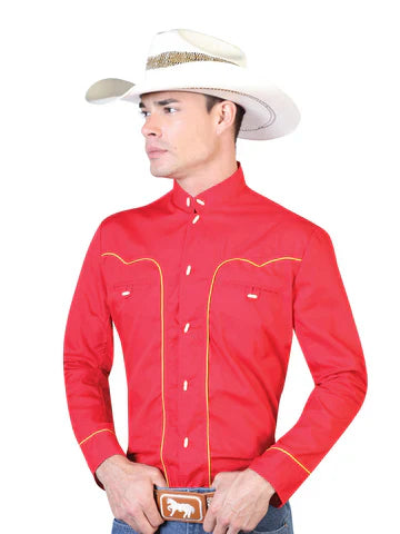 Camisa Charra Bordada Hombre