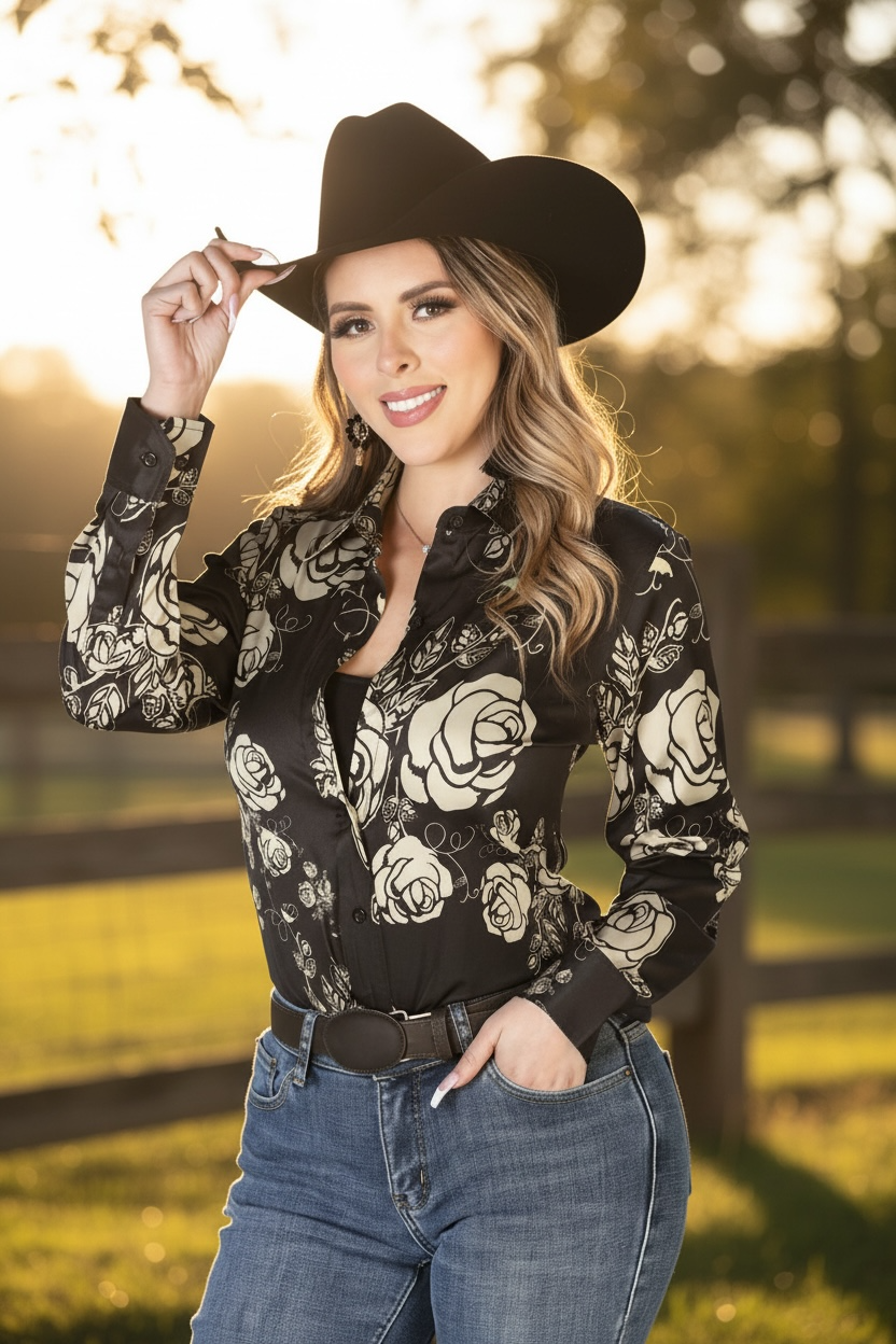 Camisa Vaquera Moda Dama