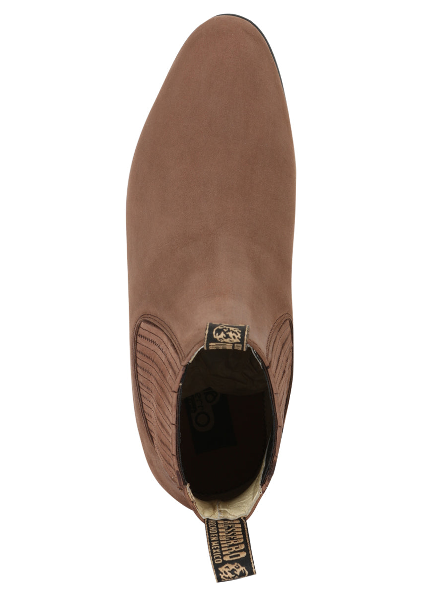 el Besserro Charro Bota - Nobuk Camello 204