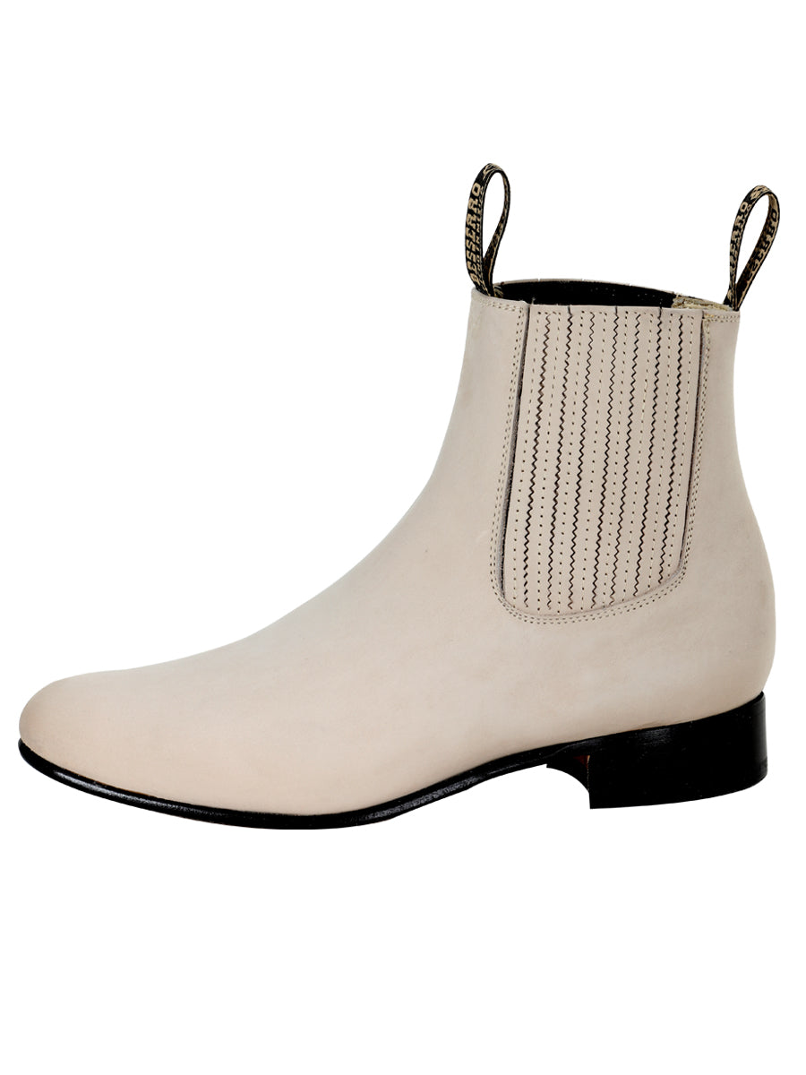 el Besserro Charro Bota - Nobuk Hueso 205