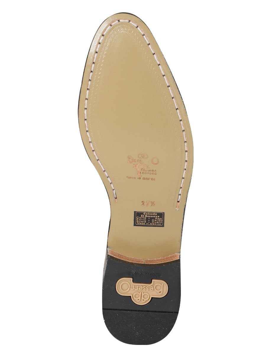 el Besserro Charro Bota - Nobuk Hueso 205