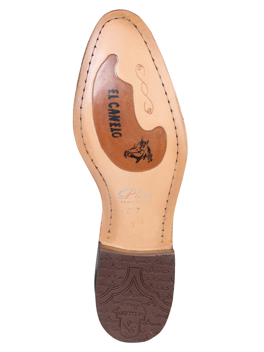 Canelo Charro Bota Gamuza In Hueso 229