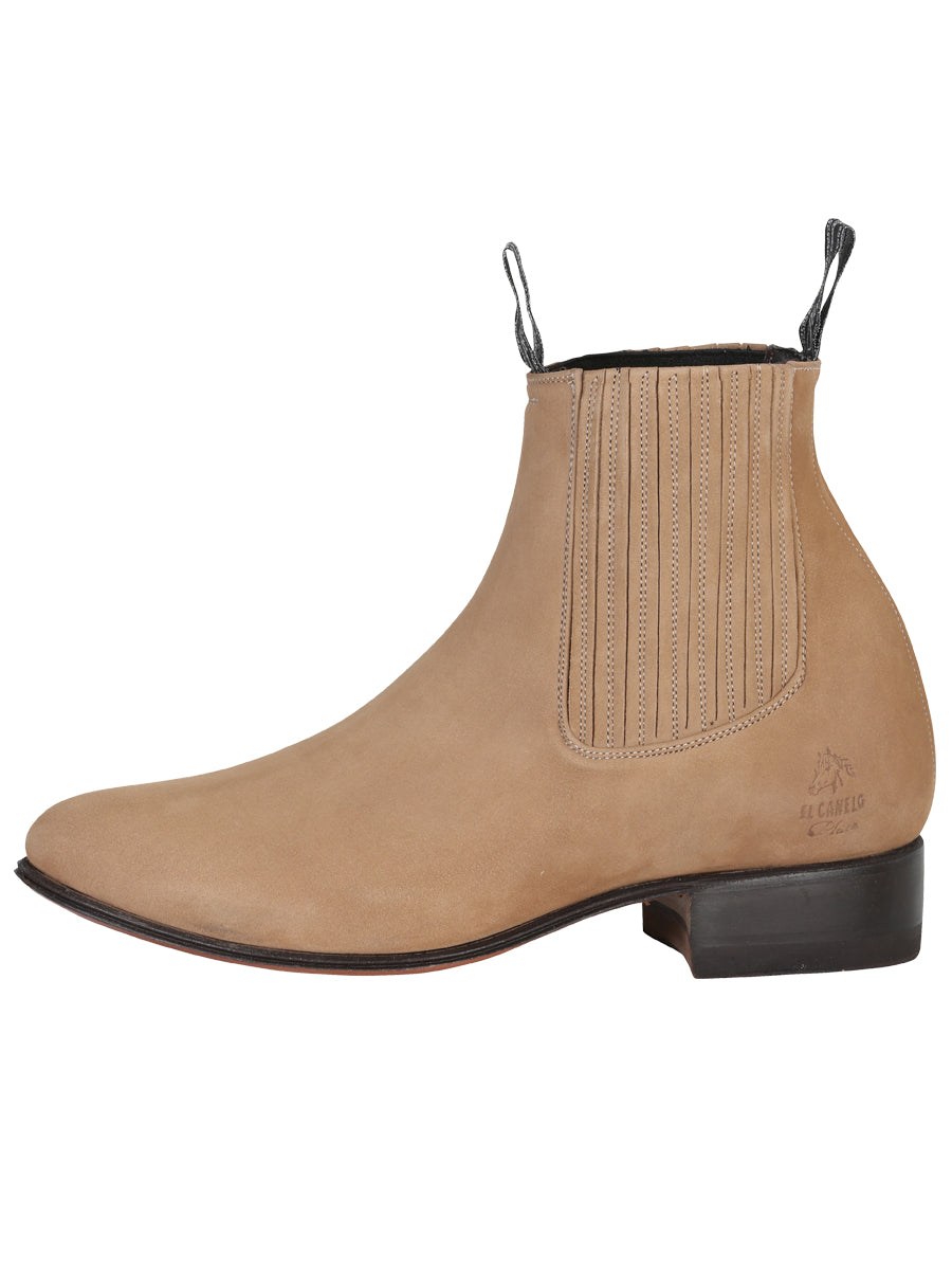 Canelo Charro Bota - Nobuk - Beige 230
