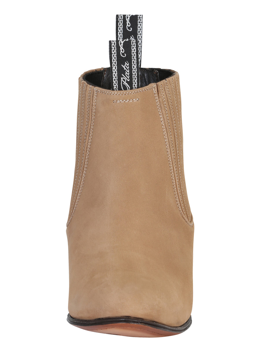 Canelo Charro Bota - Nobuk - Beige 230