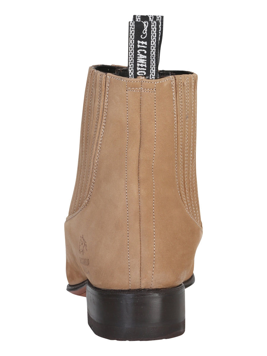 Canelo Charro Bota - Nobuk - Beige 230