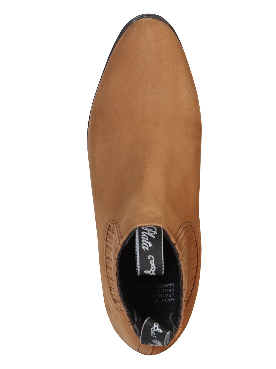 Canelo Charro Bota - Piel Nobuk Topo 231