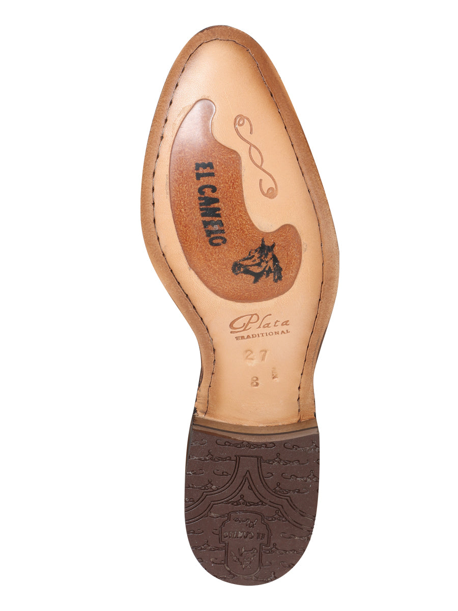 Canelo Charro Bota - Piel Nobuk Topo 231