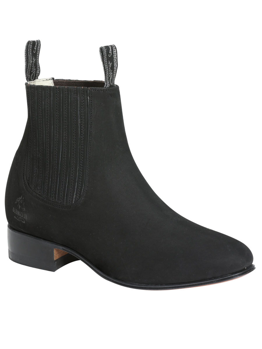 Canelo Charro Bota - Negro Nobuk 3663