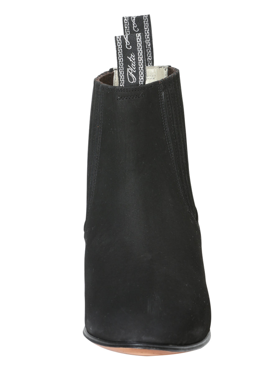 Canelo Charro Bota - Negro Nobuk 3663