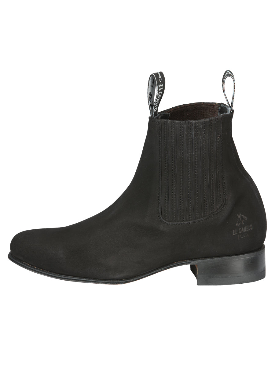 Canelo Charro Bota - Negro Nobuk 3663