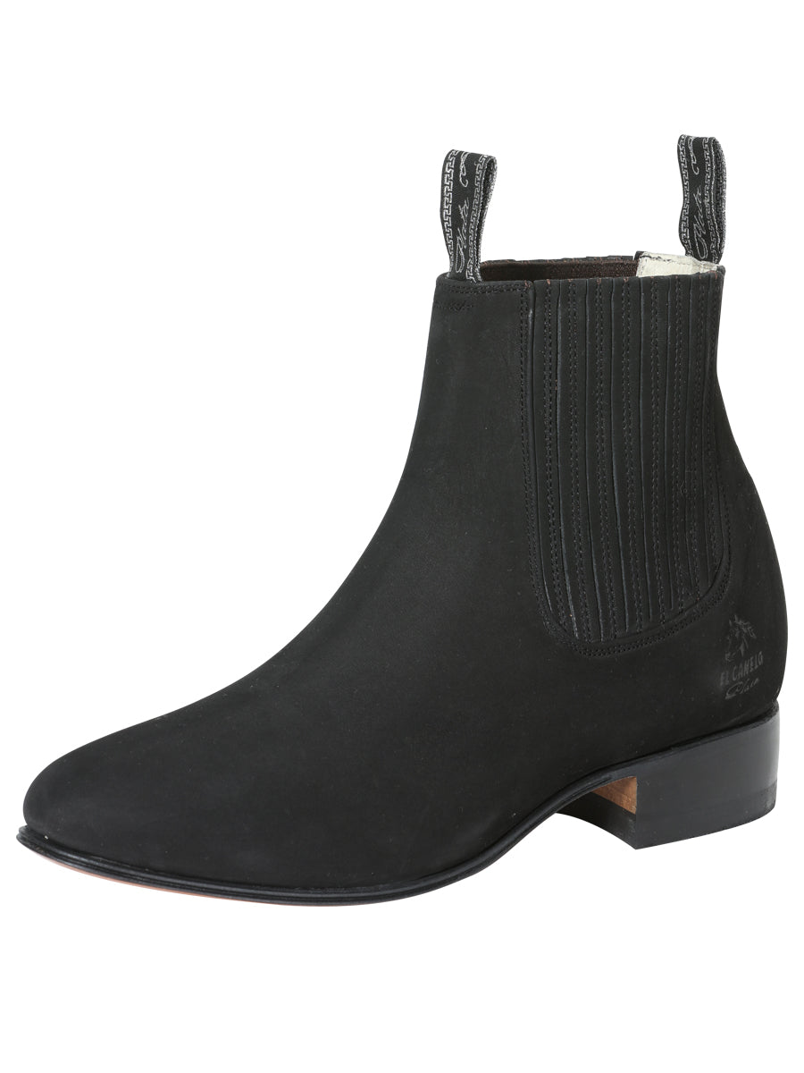 Canelo Charro Bota - Negro Nobuk 3663