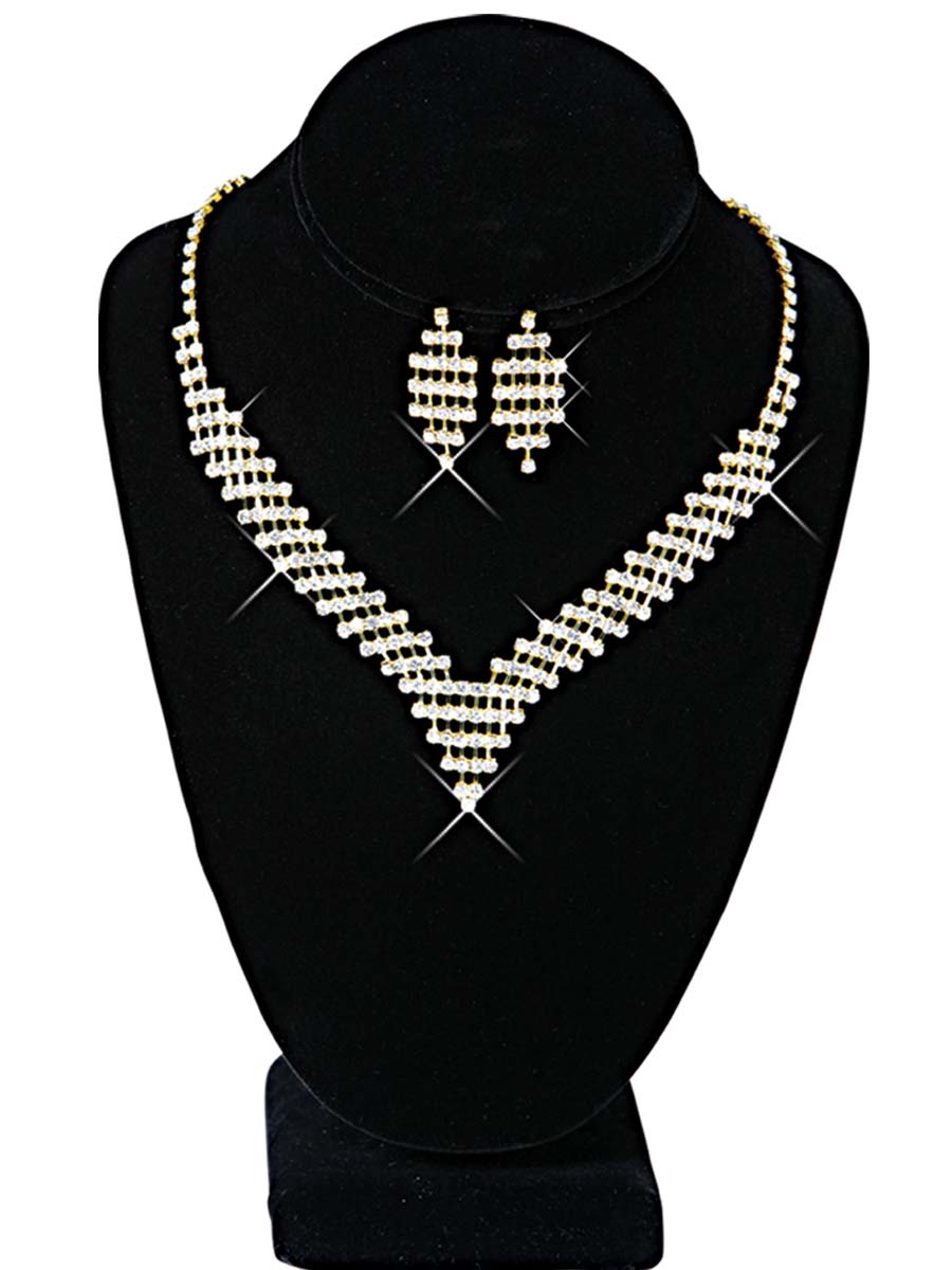 SET-JOYERIA  JULIANA S N10398 FANTASIA GRIS PLATA 32240