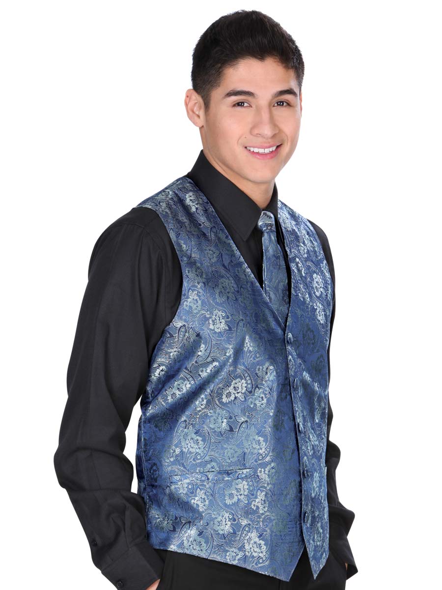 CHALECO DRESS EL GENERAL SS15-JS1 100% POLYESTER BLUE 34137