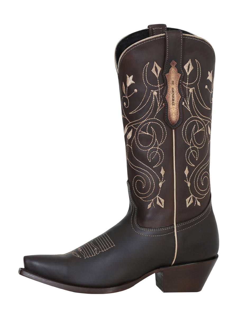 Bota Vaquera Dama Edición limitada Crazy Choco - Modelo 34511