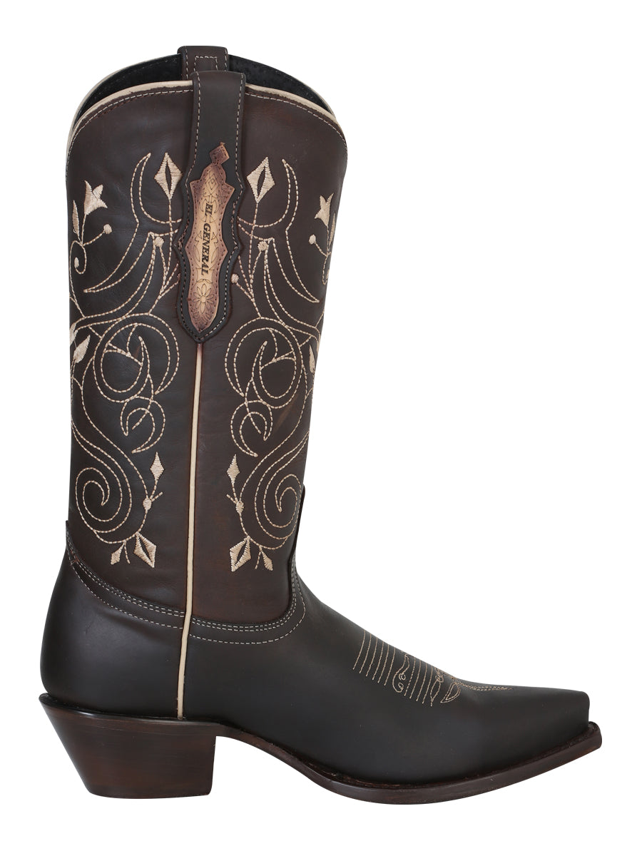 Bota Vaquera Dama Edición limitada Crazy Choco - Modelo 34511