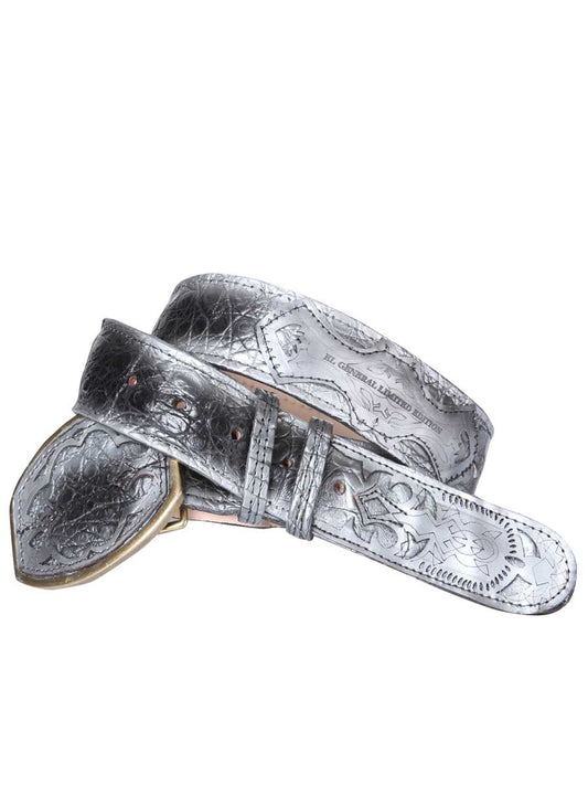 Cinto Vaquero Exotico/a Edicion Limitada El General Edl-exot-5-cc Piel Caiman Black 34608