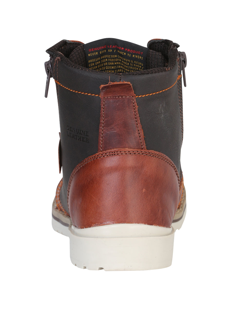 Procliff Protection Pull Up Bota de Trabajo - Vino 35209