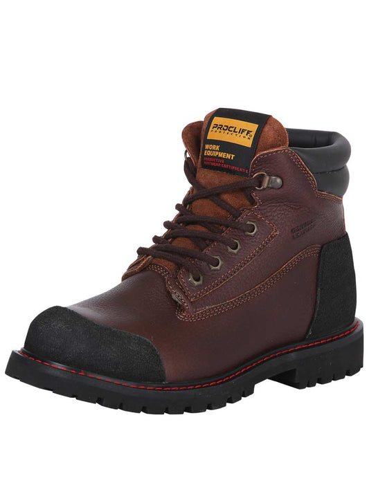 Procliff Protection Lace - Up Bota de Trabajo - Walnut 35217