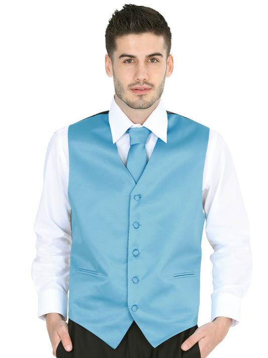 CHALECO  EL GENERAL ELVESTTIESET 100% POLYESTER TURQUOISE 40316