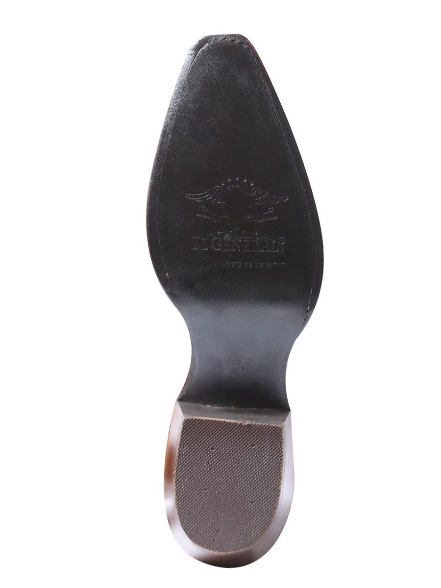 Bota Rodeo El General Sr-18-145 Piel Bovino Nobuck Camellolo 41789