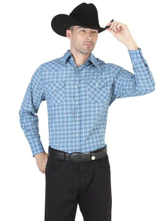 Camisa Vaquera Manga Larga El General 2019-71 55% Algodón 45%Poliéster Gris 42461