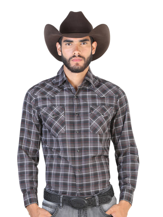 Camisa Vaquera M/ Larga El General 2019-85 55% Algodón 45%Polyester Negra 42485