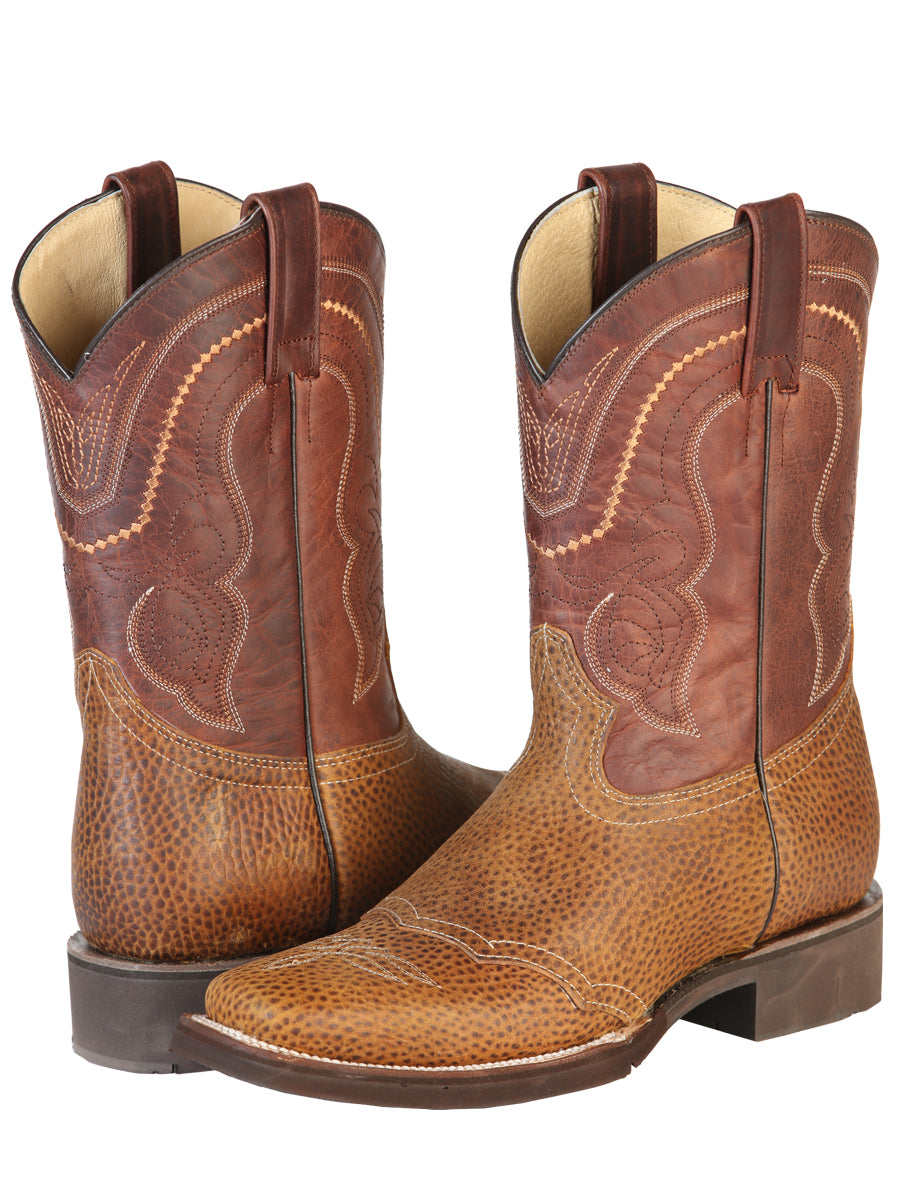 Bota Rodeo El General Poly-19-28 Piel Bovino Floter Miel 43012