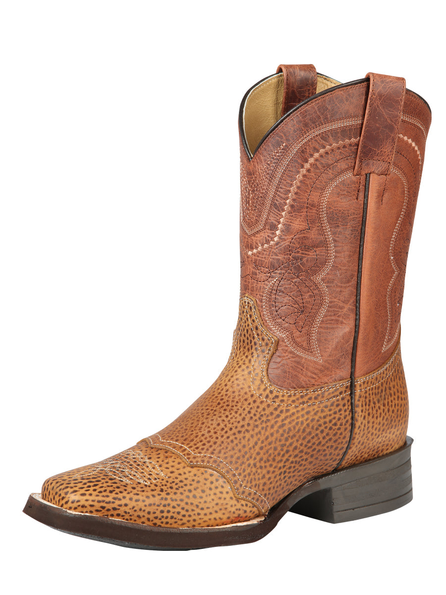 Bota Rodeo El General Poly-19-28 Piel Bovino Floter Miel 43012