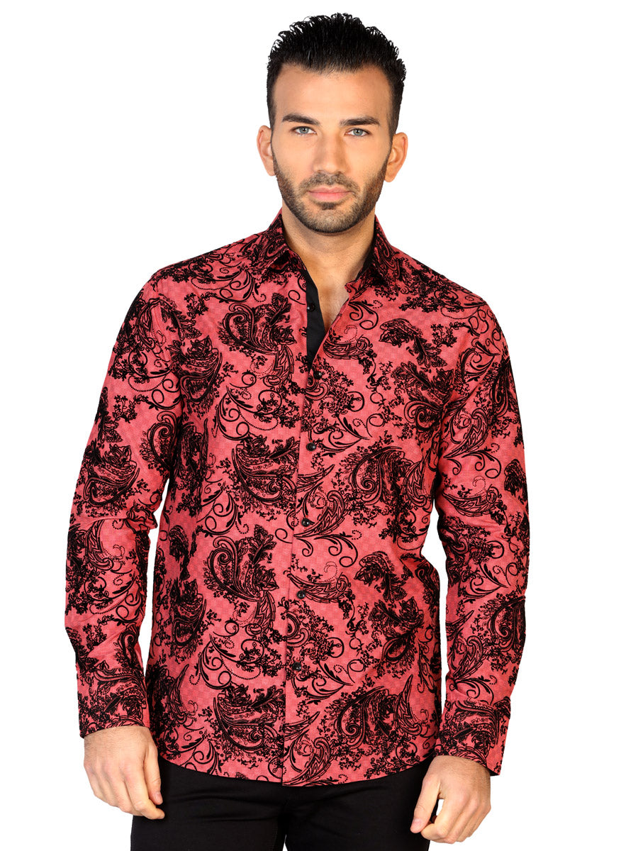 Camisa Casual El General Fl-04 100% Modal Oxido/Blanco 43138