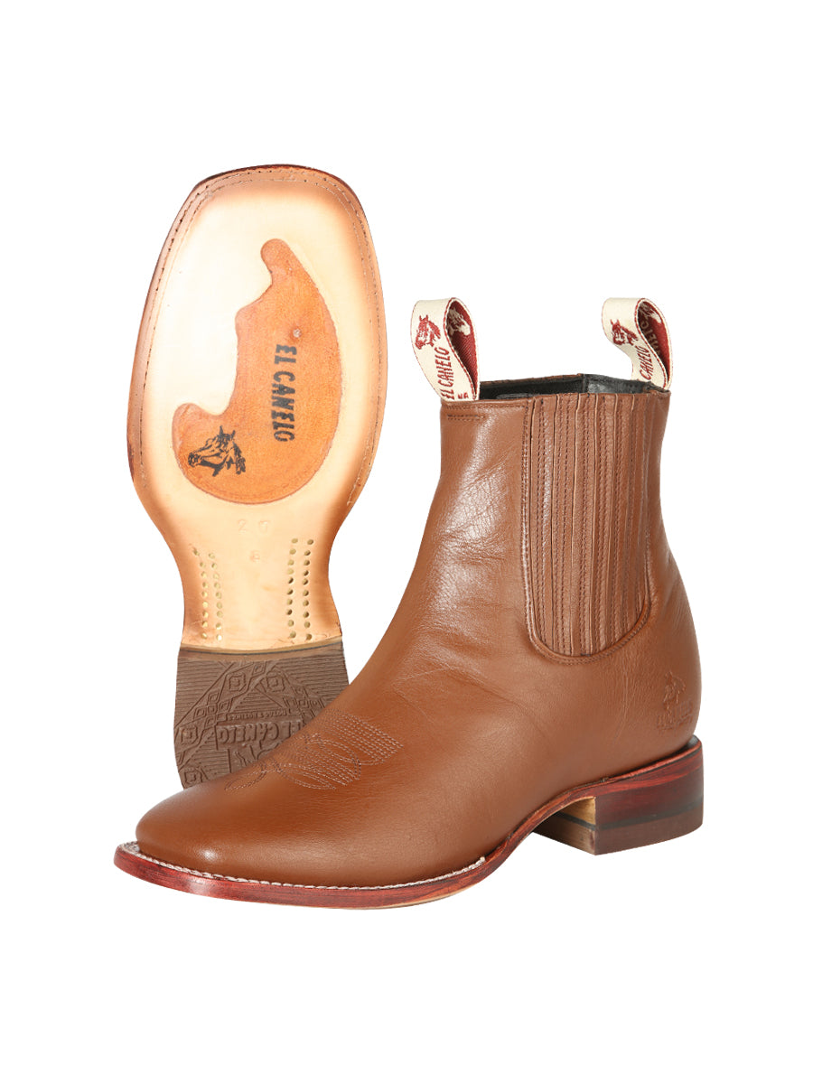 el Canelo Caballero Fronterizo Tobillo Botas - Ikon Wood 44242