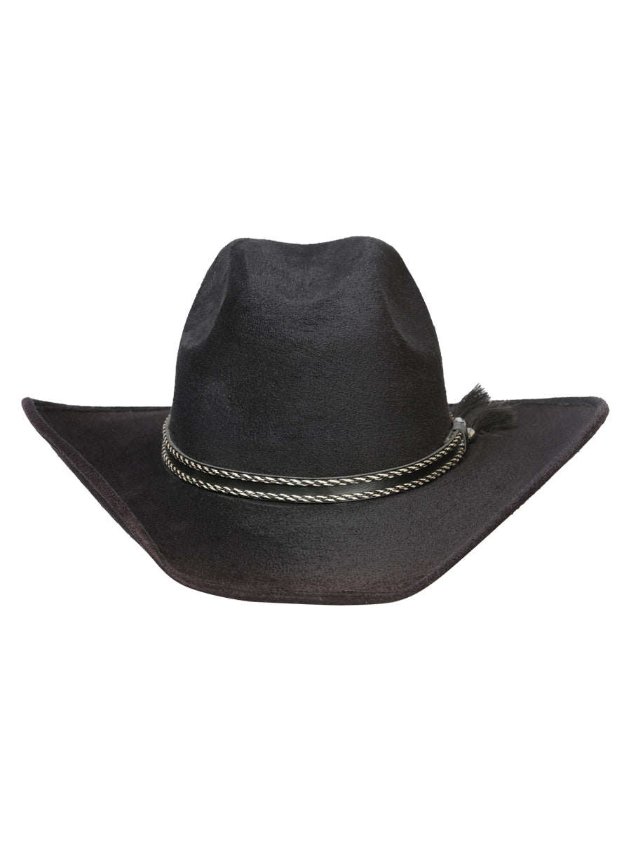 el General Gamuza Vaquero Niños Sombrero Negro 44243
