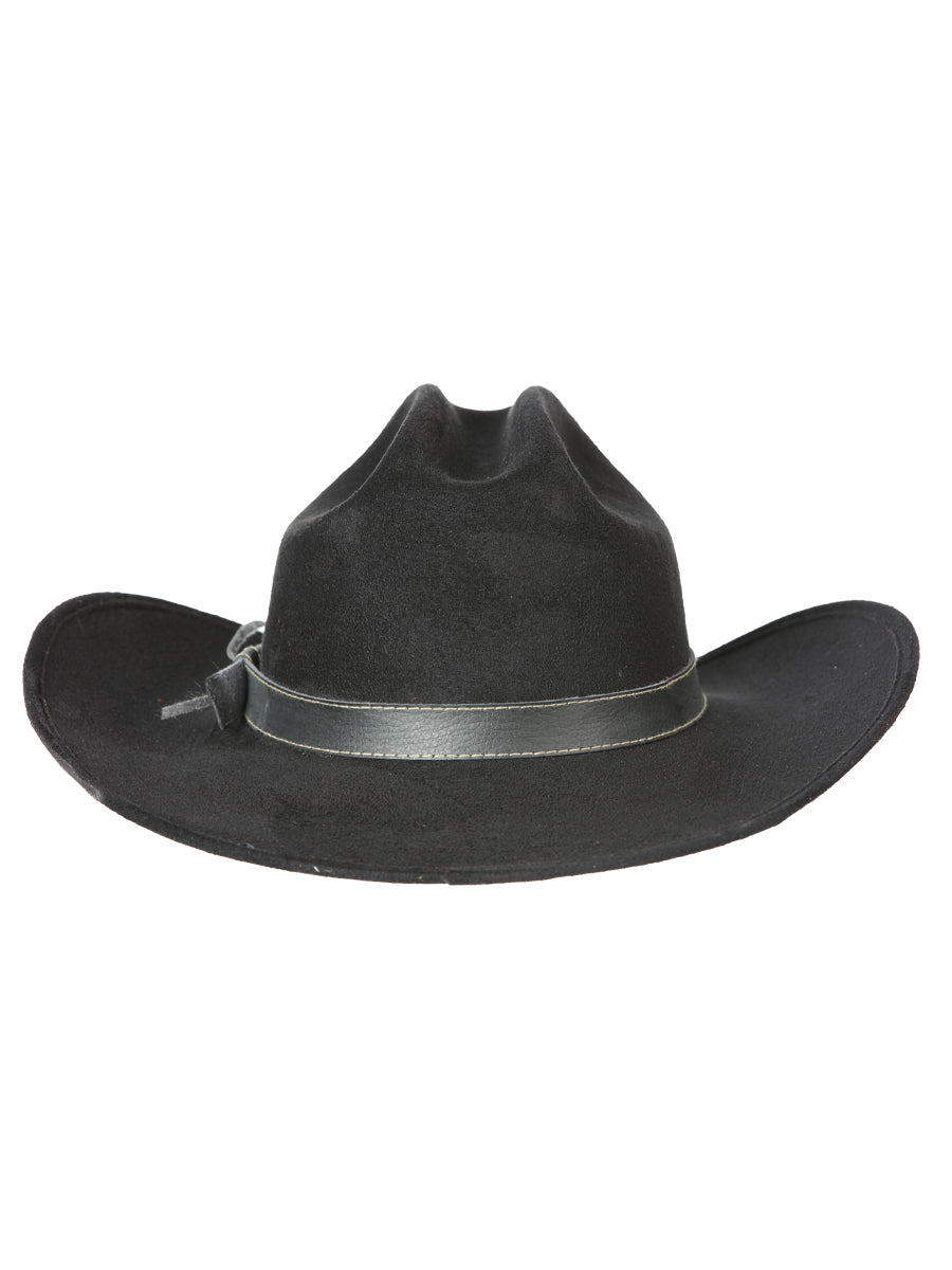el General Gamuza Vaquero Niños Sombrero Negro 44243