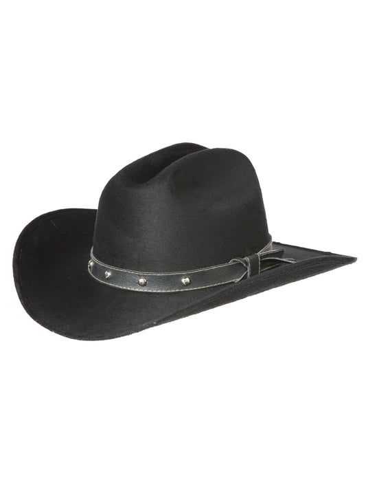 el General Gamuza Vaquero Niños Sombrero Negro 44243