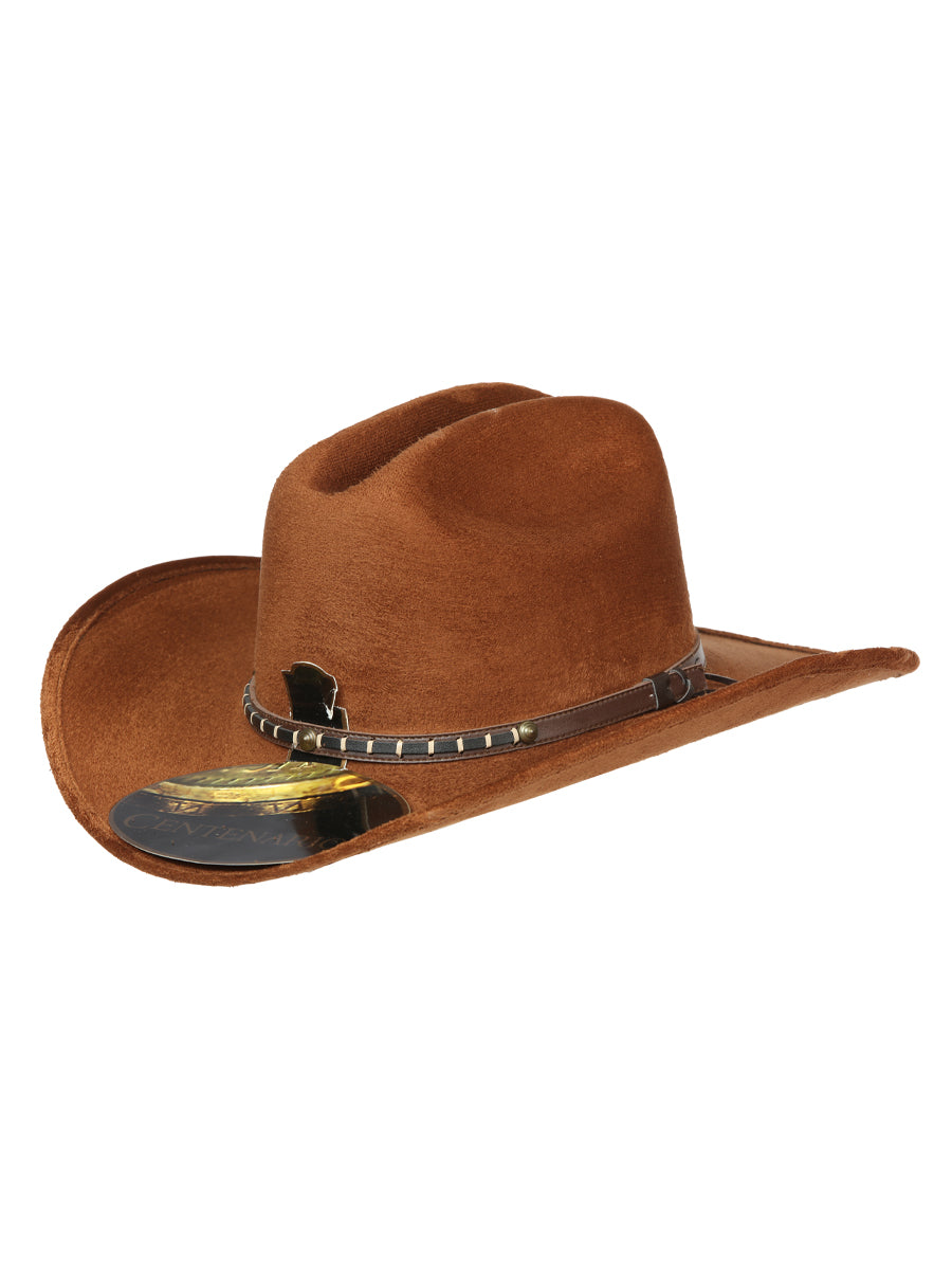 el General Gamuza Vaquero Niños Sombrero Tabacco 44244