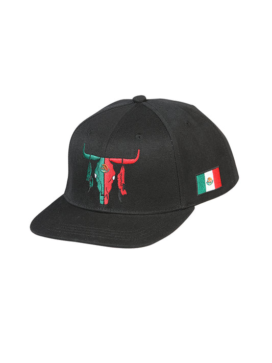 Gorra El General Toro Tela Negro 44378