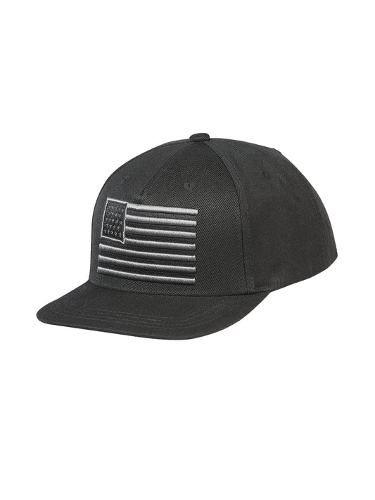 Gorra El General Usa Flag Tela Negro 44379