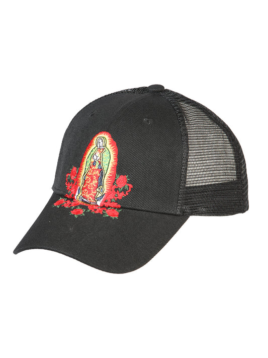 Gorra El General Virgen Tela Negro 44380