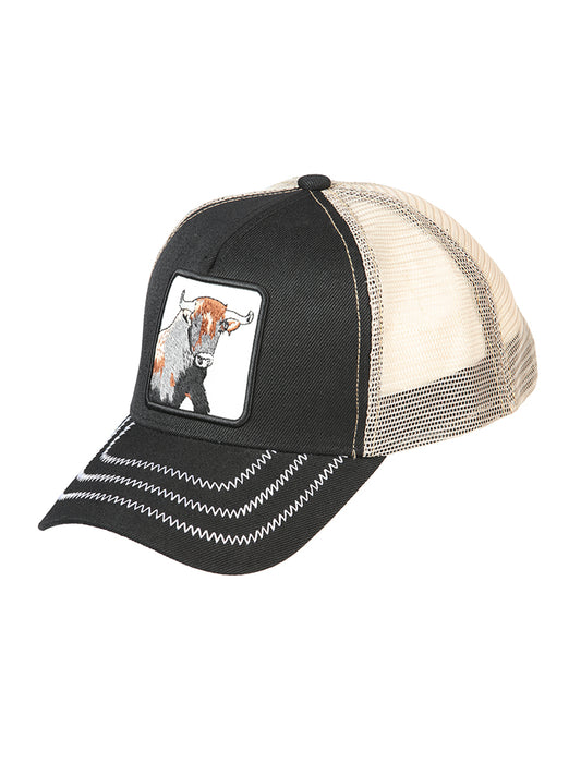 Gorra El General El Toro Tela Negro/taupe 44385