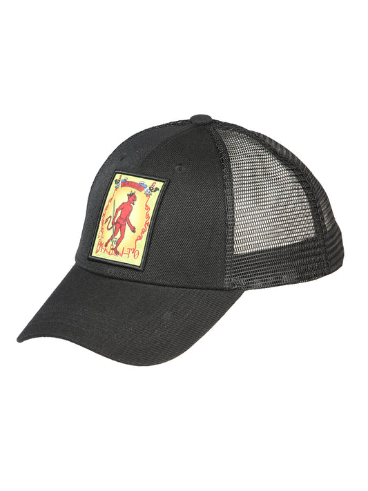 Gorra El General El Diablo Tela Negro 44386