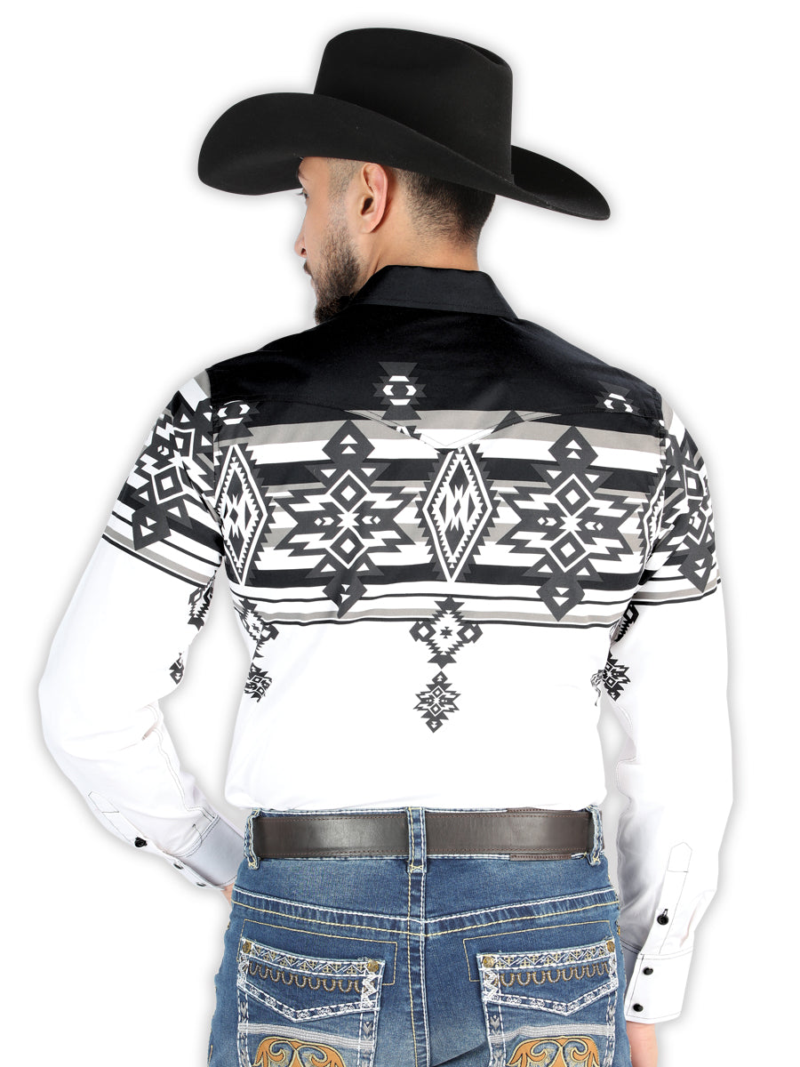 el General - Casual Manga Larga Camisa - Negro 44496