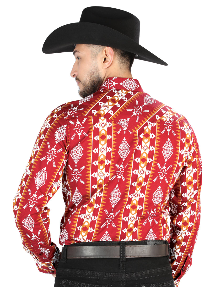 El General - Casual Manga Larga Camisa - Negro 44503