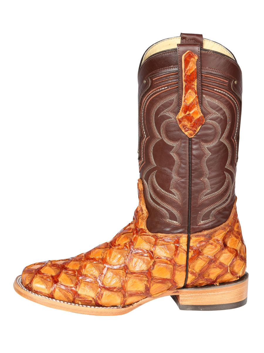 el General Caballero Exótico Monster Fish Rodeo Botas - Miel 44606