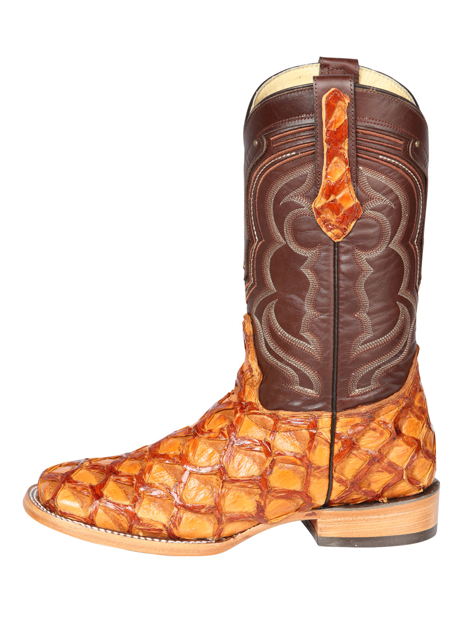 el General Caballero Exótico Monster Fish Rodeo Botas - Miel 44606