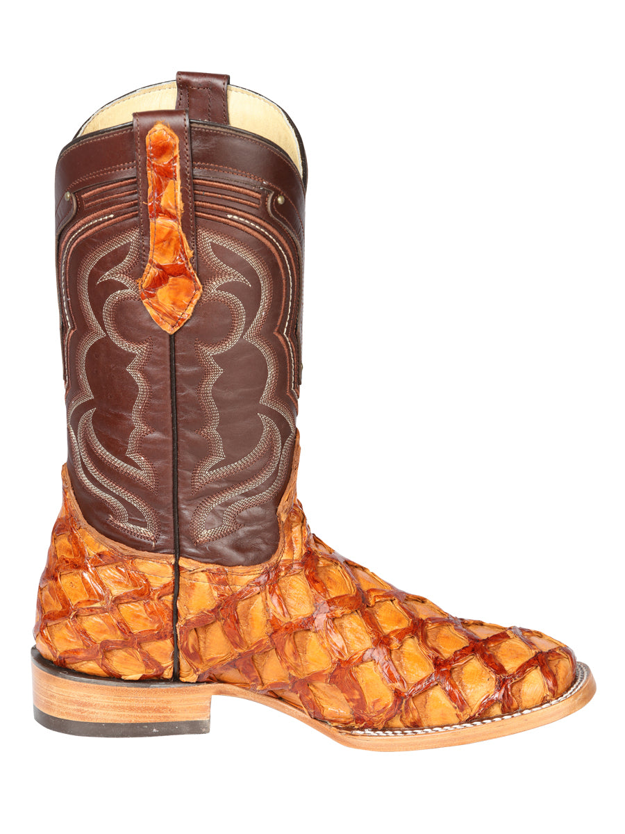 el General Caballero Exótico Monster Fish Rodeo Botas - Miel 44606