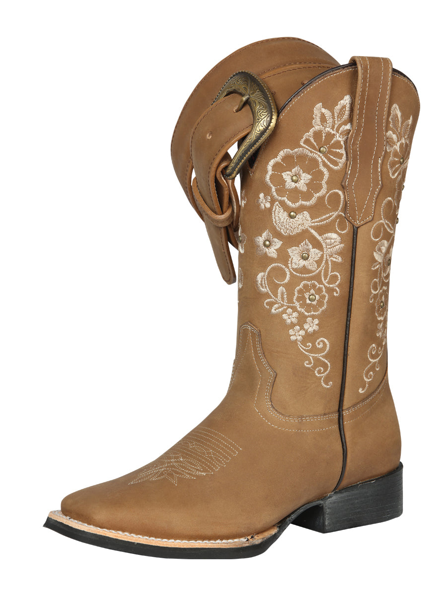 Bota Rodeo Dama El General Vdm-sh13 Crazy Tabaco 44643