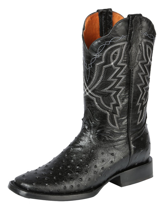 el General Rodeo - Printed Osther Skin Bota - Negro 44673