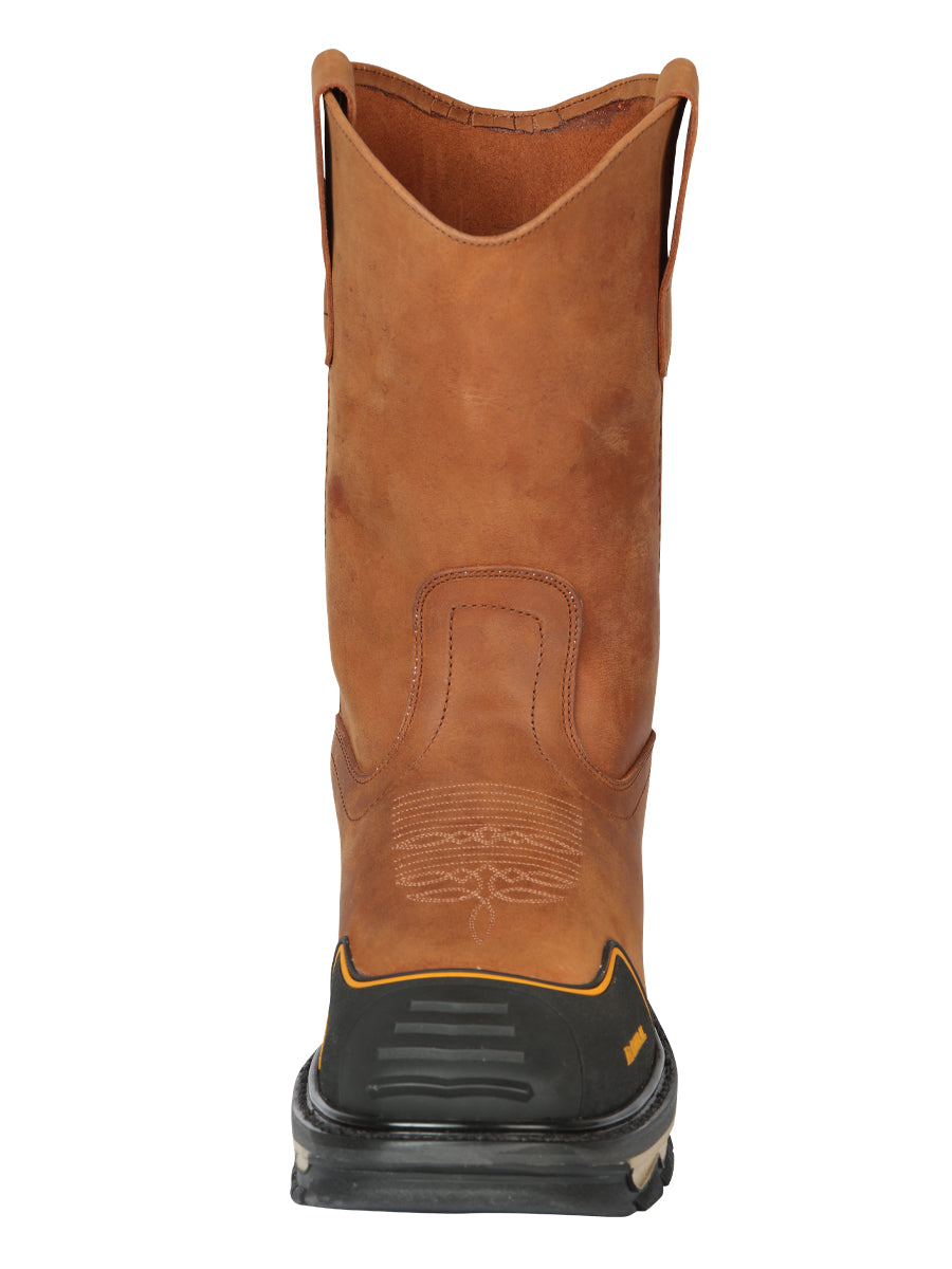 Bota de Trabajo Caballero El General Piel Vacuna - Modelo 44689