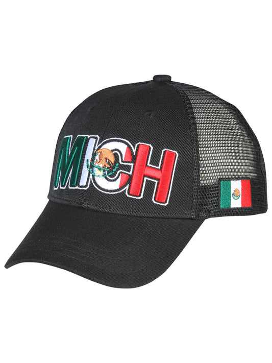 Gorra Gorra El General Cb/mich Tela Negro 44784