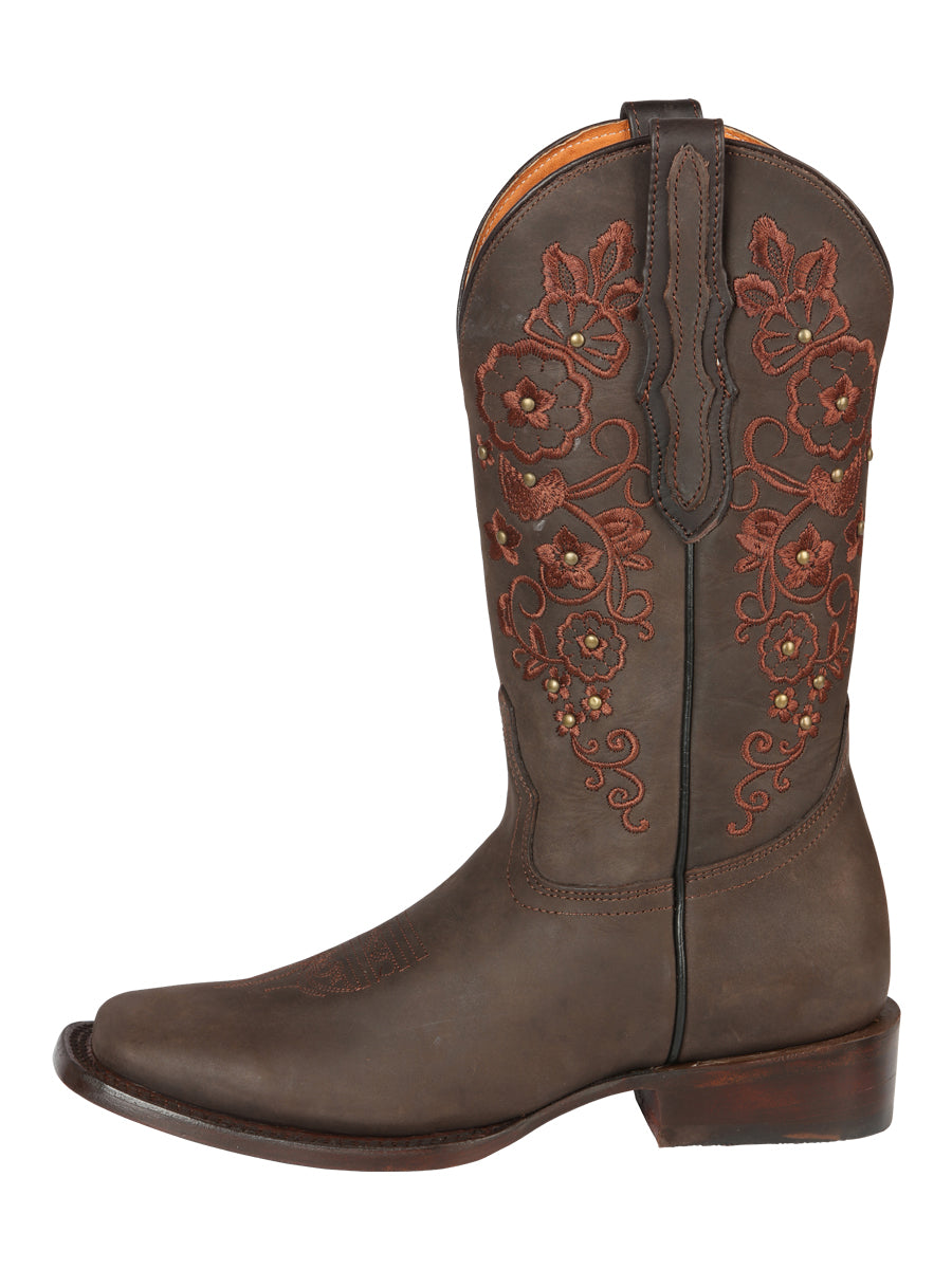 Bota Rodeo Dama El General Crazy Café - Modelo 44847